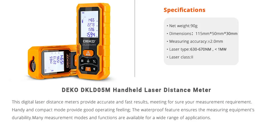 Handheld Laser Distance Meter
