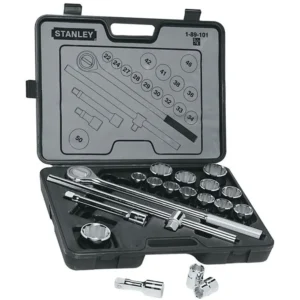 Juego de dados []3/4" 22-50 mm., 19 pzas. (89-101)