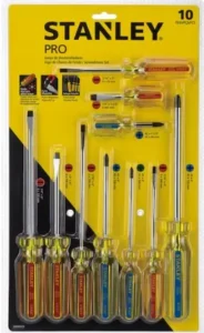 Juego de Destornilladores10 pzs. r/a pta.magnet (stht69172)