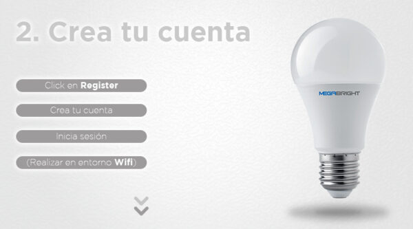 Amp. LED Smart Bright A60 10w E-27WIFI - imagen 5