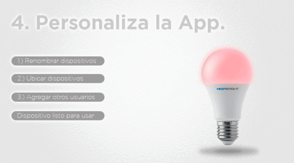 Amp. LED Smart Bright A60 10w E-27WIFI - imagen 7
