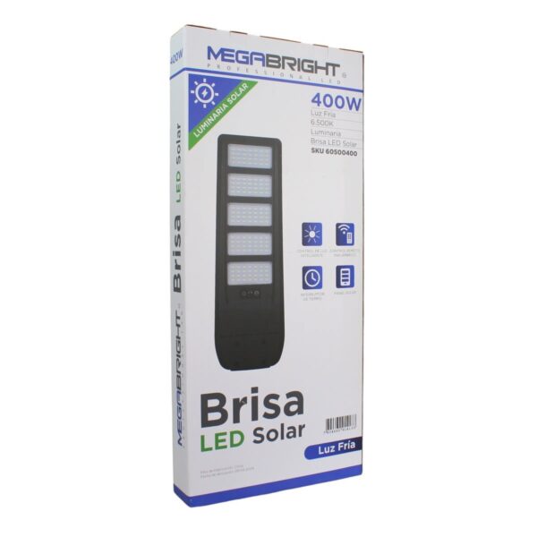 Luminaria Solar BRISA Led 400W MEGABRIGHT LF - imagen 2