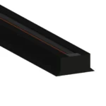 Riel de Iluminación Negro para Track Light de 2m de longitud