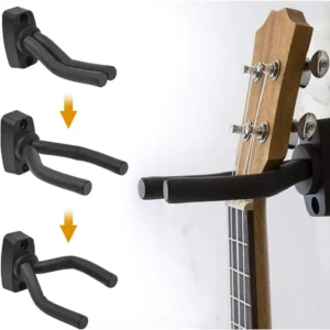 Pack 4 Soporte Colgador De Pared Para Guitarra Anticaída - imagen 3