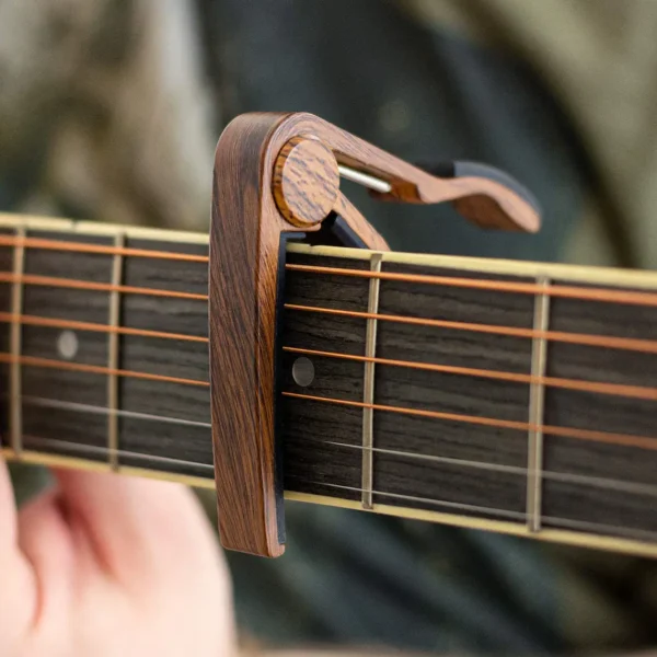 Cejilla Capo Capodastro Para Guitarra Clasica , Acustica - imagen 3
