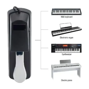 Pedal Sustain Universal Polaridad Pedales Piano - imagen 2