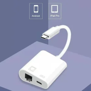 Adaptador Tipo-c A Rj45 Lan Gigabit Ethernet 10/100/1000mbps - imagen 2