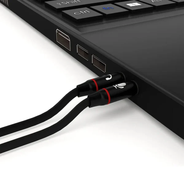 Cable Adaptador 3.5mm Para Audifonos Con Micrófono - imagen 3