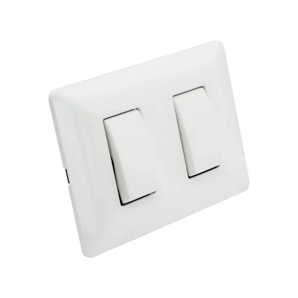 Interruptor De Luz Doble 250v/10a 10 A 250v - imagen 2