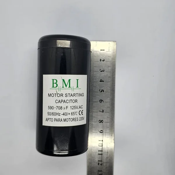 Condensador De Partida Bmi 590-708 Uf 110vac - imagen 2