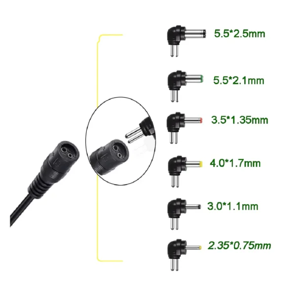 Cargador Transformador Voltaje Universal 3 a 12v - imagen 4
