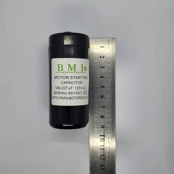 Condensador De Partida Bmi 189-227 Uf 110vac - imagen 2