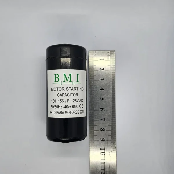 Condensador De Partida Bmi 130-156 Uf 110vac - imagen 2