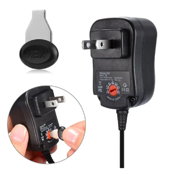 Cargador Transformador Voltaje Universal 3 a 12v - imagen 5