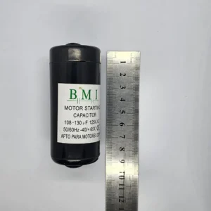 Condensador De Partida Bmi 108-130 Uf 110vac - imagen 2