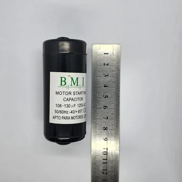 Condensador De Partida Bmi 108-130 Uf 110vac - imagen 2