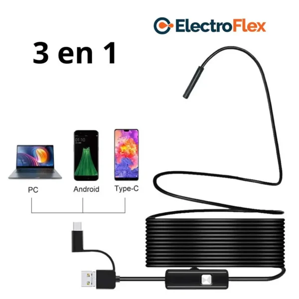 Cámara Endoscópica uso industrial USB tipo C - imagen 2