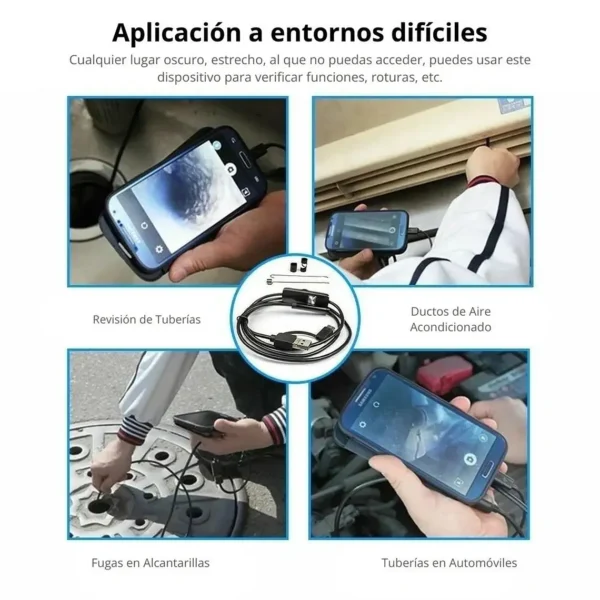 Cámara Endoscópica uso industrial USB tipo C - imagen 3