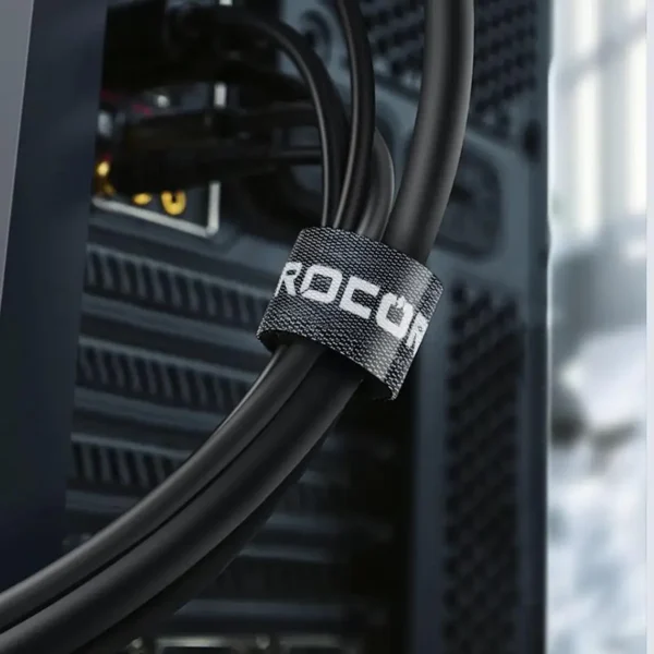 Organizador de Cables para PC con Velcro 5 mts - imagen 2