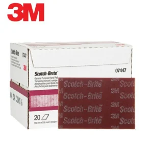Pañete 3M Scotch-Brite™ 7447 Grado Muy Fino (Caja 20 un.) – Abrasivo de Óxido de Aluminio para Metales - imagen 2