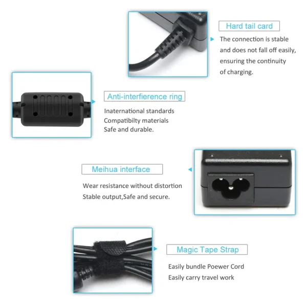 Cargador Notebook Para Hp Punta Azul 19.5v 3.33a 65w - imagen 5