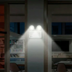 Lámpara de Emergencia LED Micky Megabright: Doble Foco 6500K - imagen 2