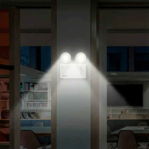 Lámpara de Emergencia LED Micky Megabright: Doble Foco 6500K - imagen 2