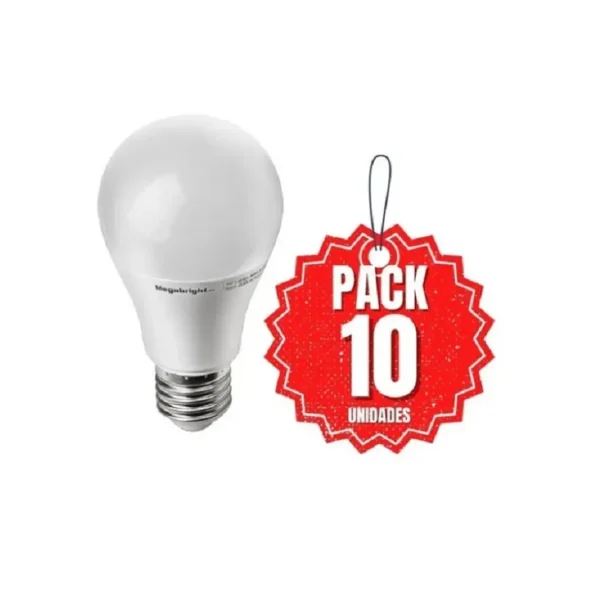 Ampolletas LED Pack 10 un 15w E27 Luz Fria 6400k - imagen 3