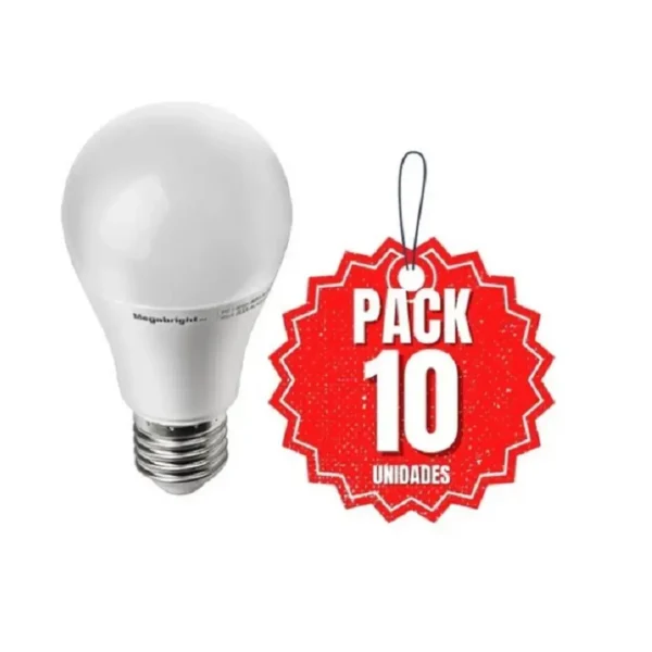 Ampolletas LED Pack 10 un 15w E27 Luz Calida 3000k - imagen 3