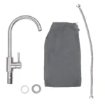 Grifo Monomando Llave Lavaplatos Lavaloza Acero Inoxidable - imagen 2