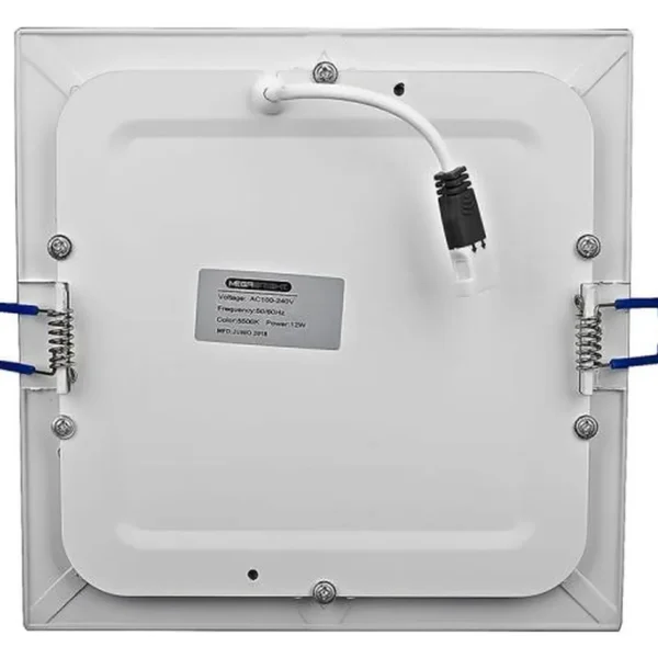 Panel Led Cuadrado Embutido 18w Luz Fria Color 6000k - imagen 3