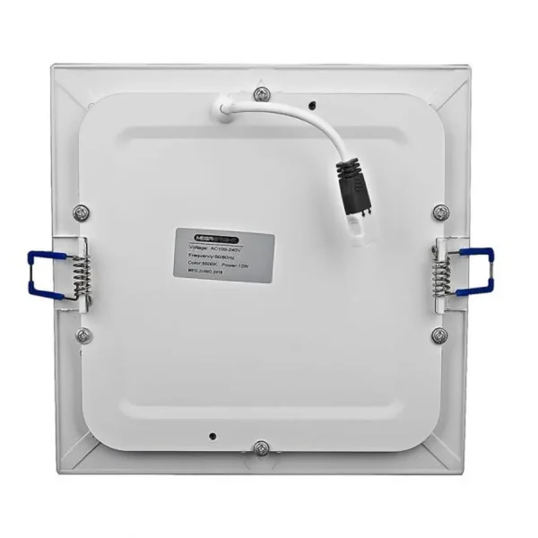 Panel Led Cuadrado Embutido 25w Luz Fria color 6000k - imagen 2