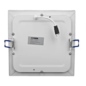 Panel Led Cuadrado Embutido 18w Luz Cálida color 3000k - imagen 2