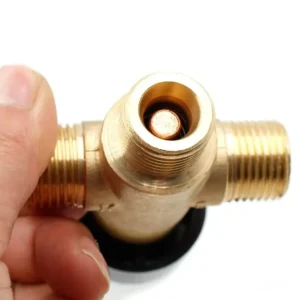 Válvula Mezcladora Termostática Ajustable 3 Baño Latón Agua - imagen 2