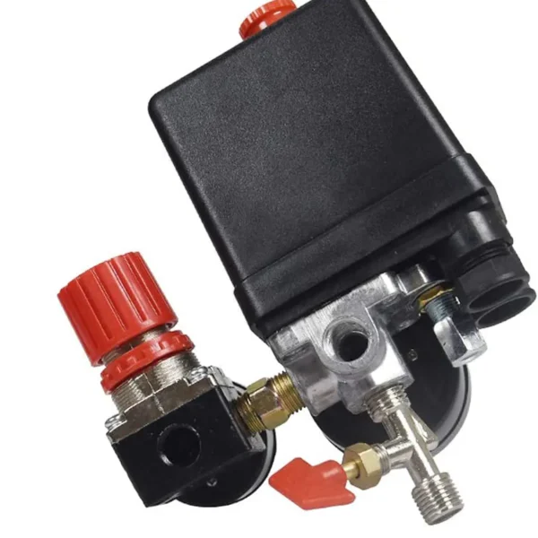 Compresor Aire Válvula Presión 180psi Interruptor Regulador - imagen 2