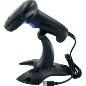 Lector Codigo De Barra Laser Usb Con Base - imagen 2