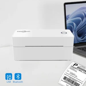Impresora Portatil Térmica Etiqueta Bluetoot Usb +soporte - imagen 3