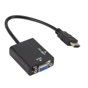 Adaptador Cable de Conversión Hdmi A Vga + Audio Hd - imagen 2