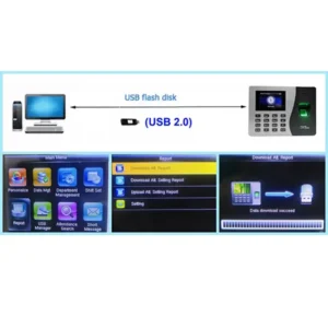 Control Horario Biométrico Huella Y Código Hasta2000 Huellas - imagen 3