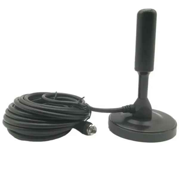 Antena Tv Digital Abierta Hd Tvd Interior 360 Coaxial - imagen 2