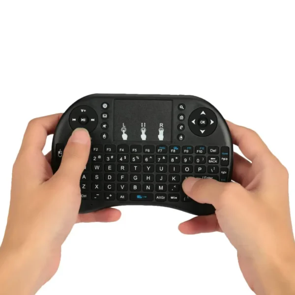 Mini Teclado Inalámbrico Touchpad Smartv Pc Tvbox - imagen 2