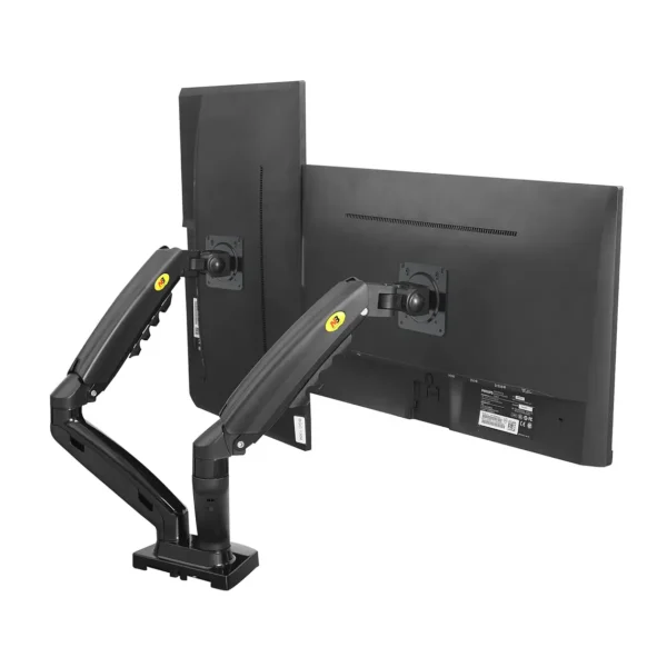 Soporte Ergonómico De Mesa Para Tv/monitor 2 Brazos 17-27 - imagen 2