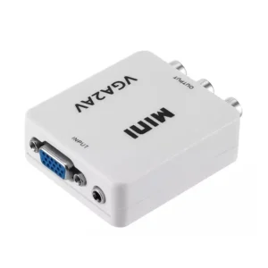Adaptador Conversor Vga A Av Rca - imagen 2