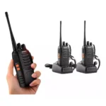 Pack 2 Radio Transmisor Walkie Talkie Bf-888s Manos Libres - imagen 2