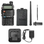 Radio Transmisor Walkie Talkie Vhf Uhf Fm Dual Band Uv-5r - imagen 2
