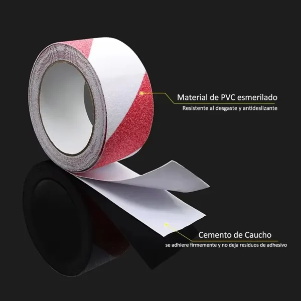 Cinta De Seguridad Antideslizante Para Pisos 5 Metros 50mm - imagen 3