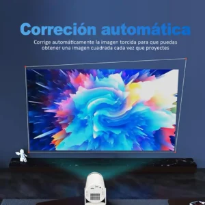 Proyector Portátil Con Consola UHD Wifi Bluetooth + Control - imagen 3