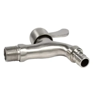 Grifo De Acero Inoxidable, Llave De Paso 1/2 - imagen 2