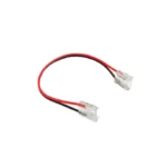 Conector con cable 15cm Cintas LED COB y Alta densidad leds.10mm PVC