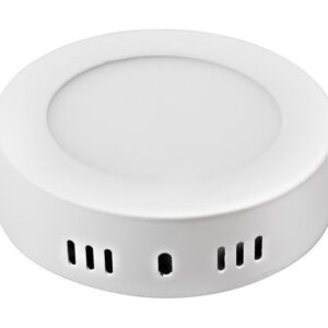 Panel Led Circular Sobrepuesto 18w Luz Fria Color 6000k